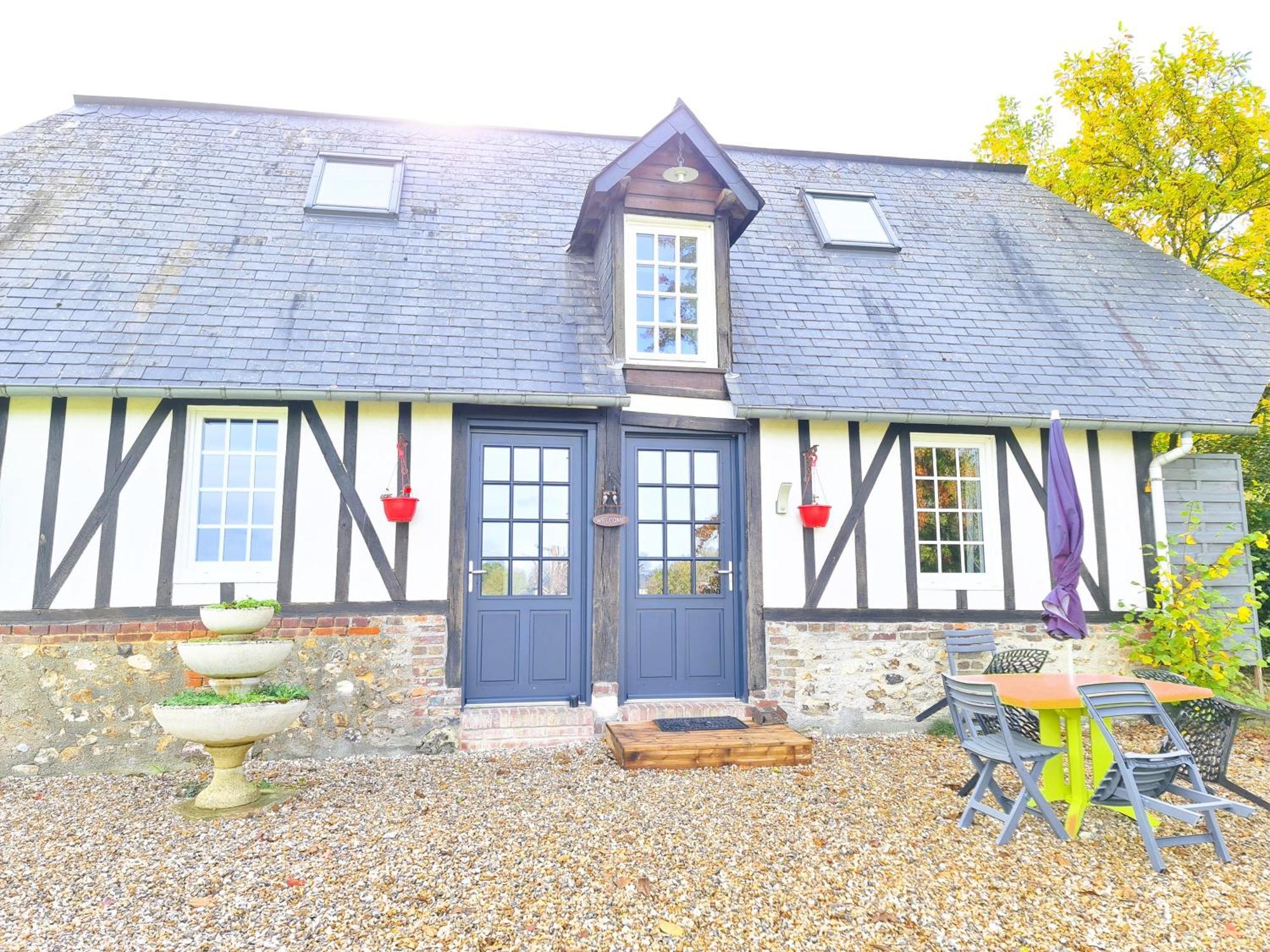 Maison Normande Freneuse-Sur-Risle Esterno foto